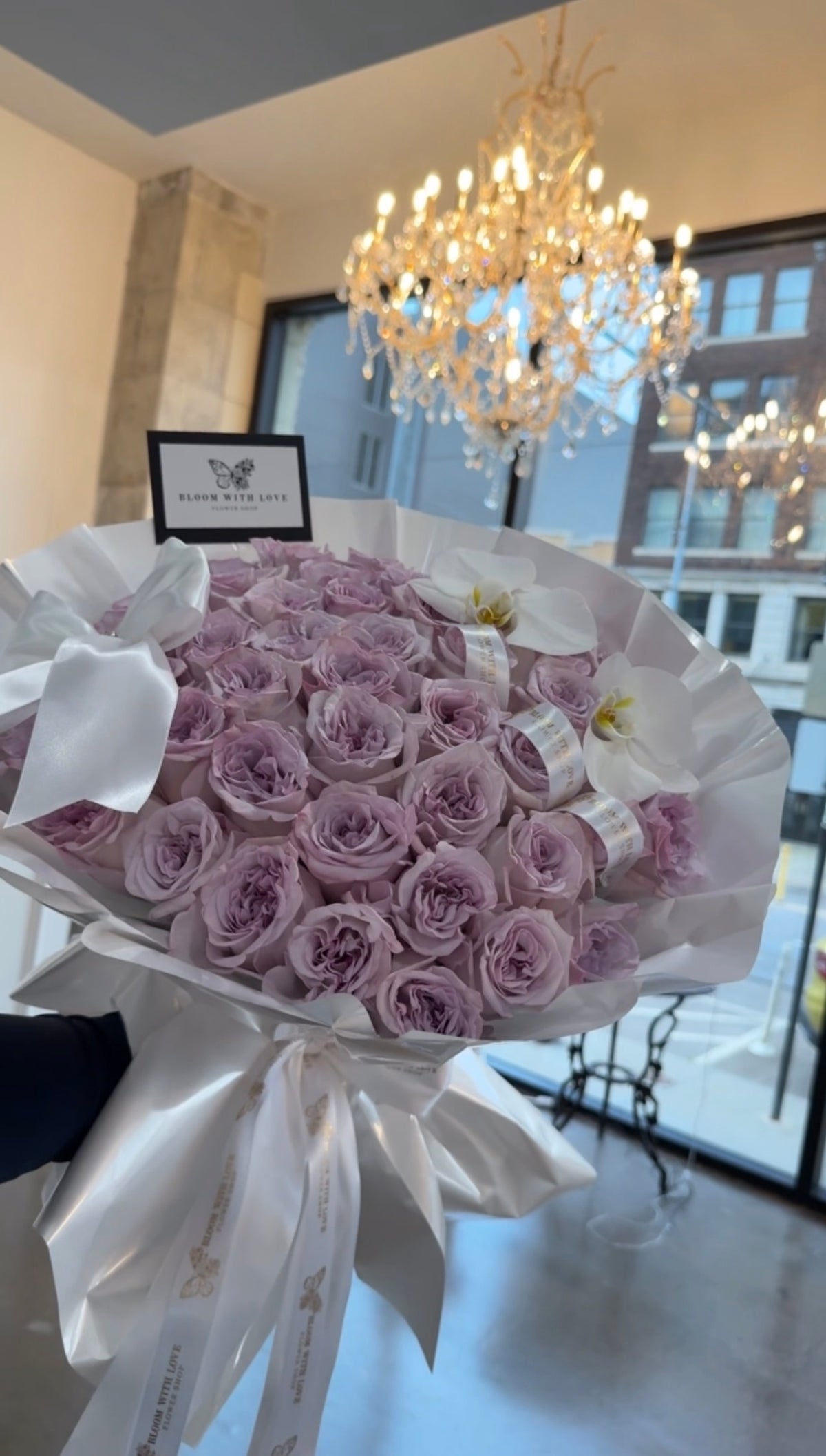 Lavender Rose Bouquet