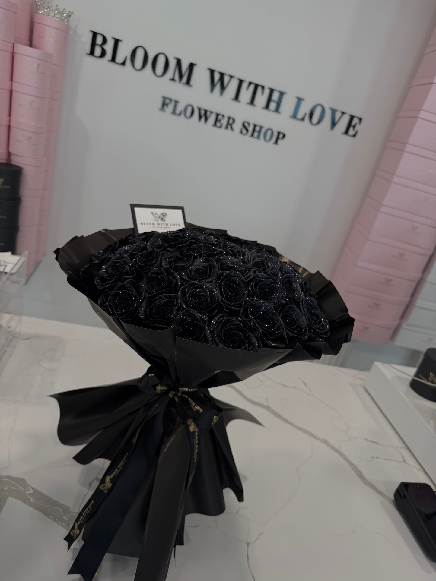 Midnight Elegance: Bloom with Magic