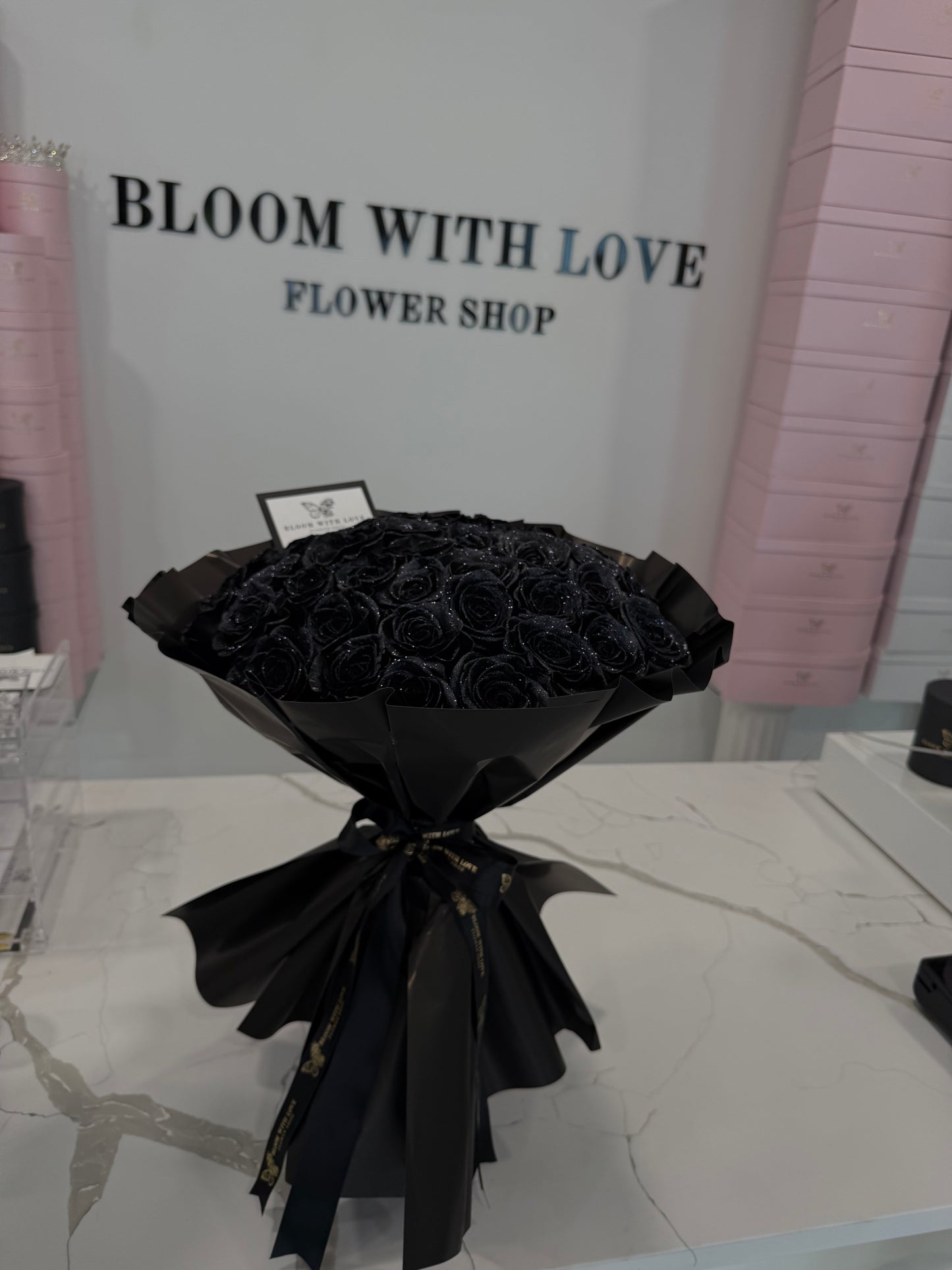 Midnight Elegance: Bloom with Magic