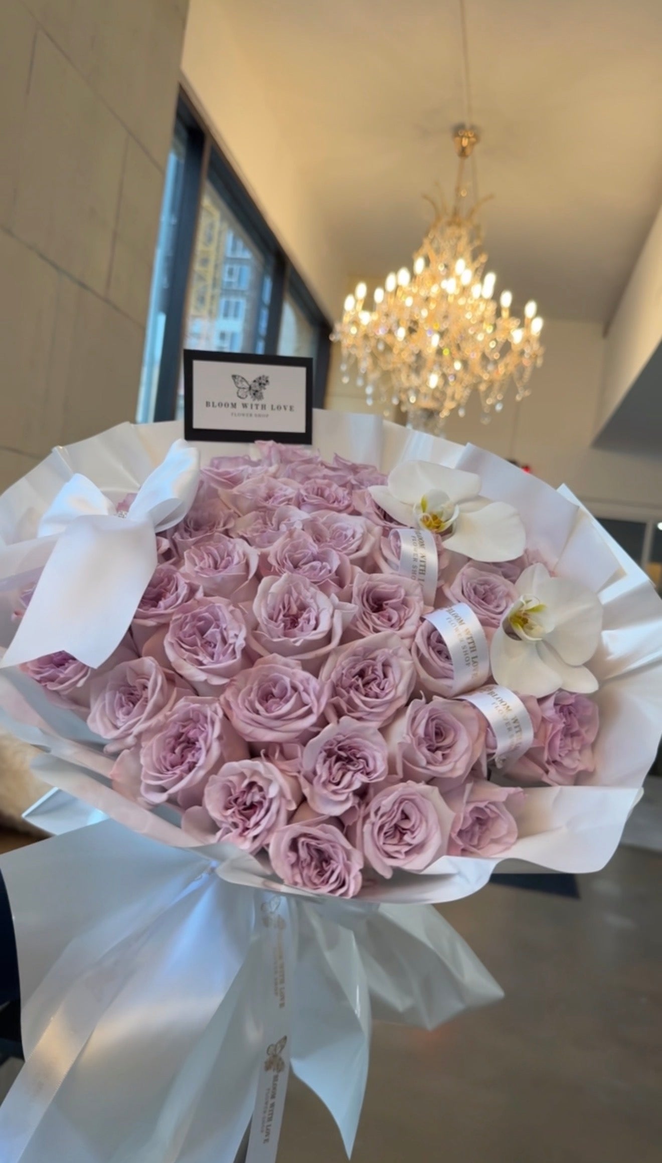 Lavender Rose Bouquet