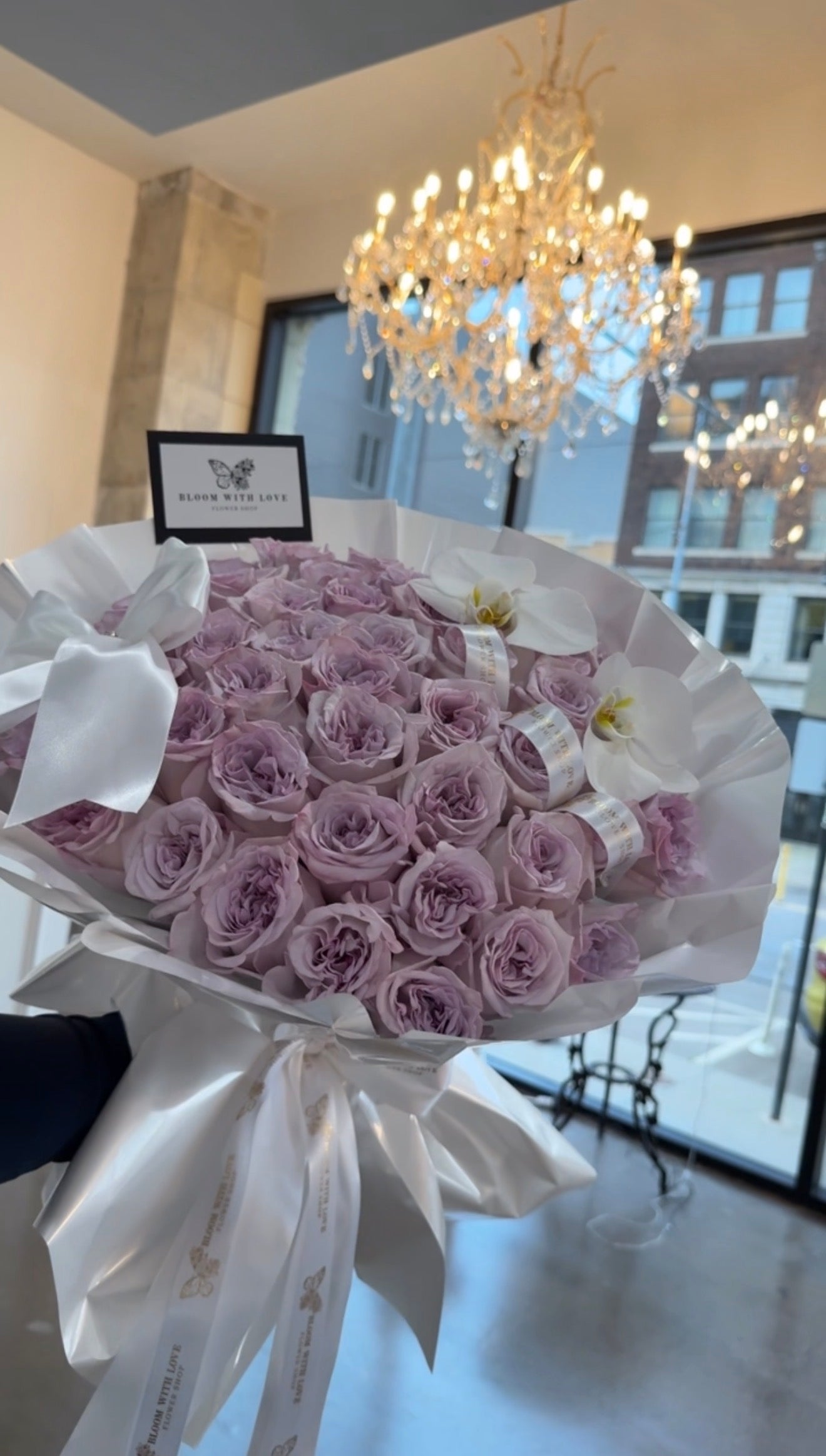 Lavender Rose Bouquet