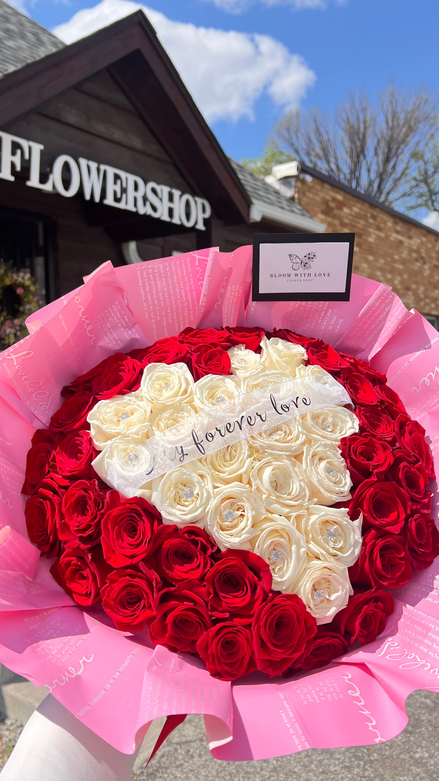 Heart Rose Bouquet