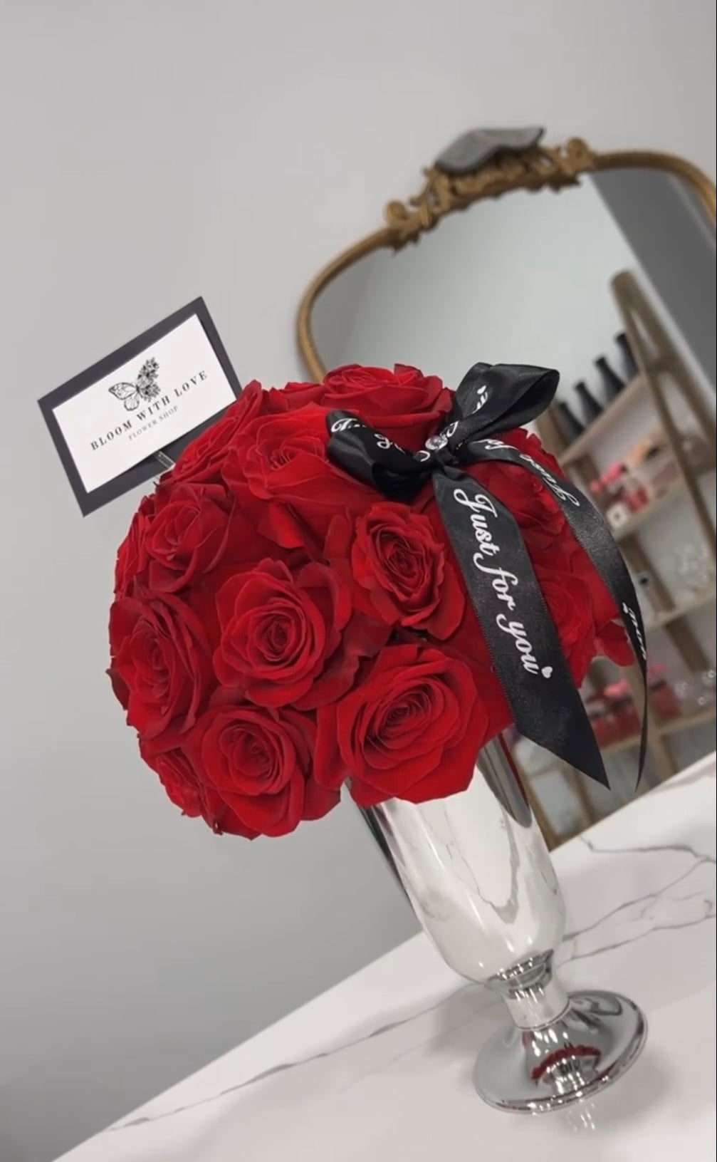 Red Table Decor