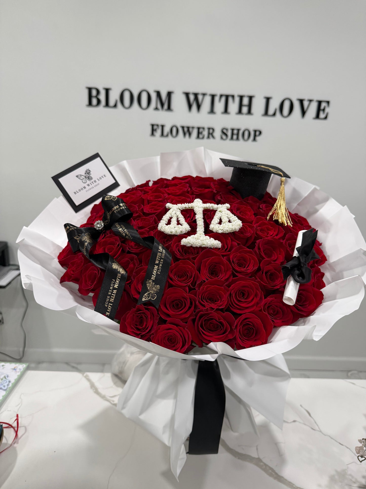 Law Graduation Bouquet