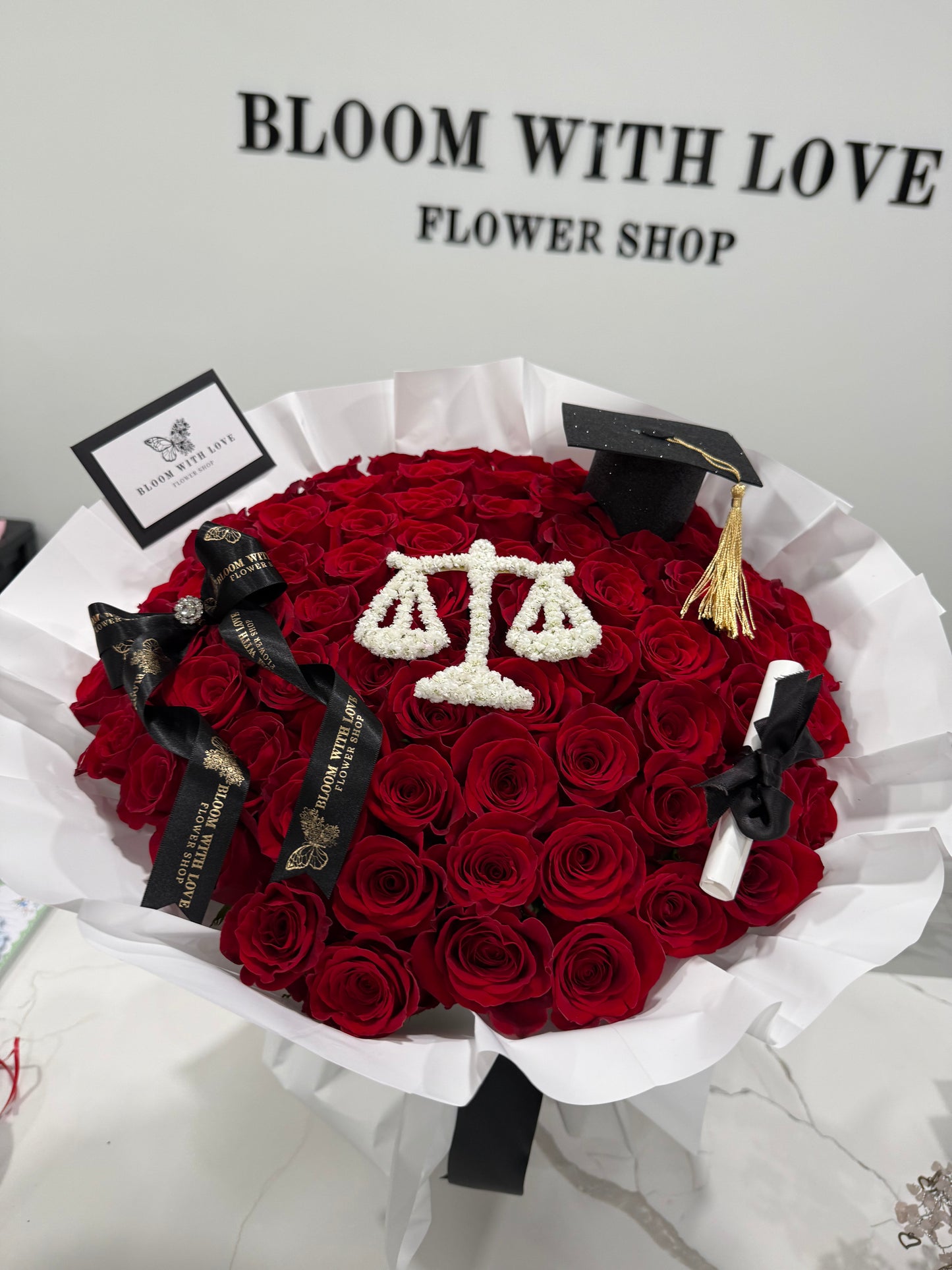 Law Graduation Bouquet
