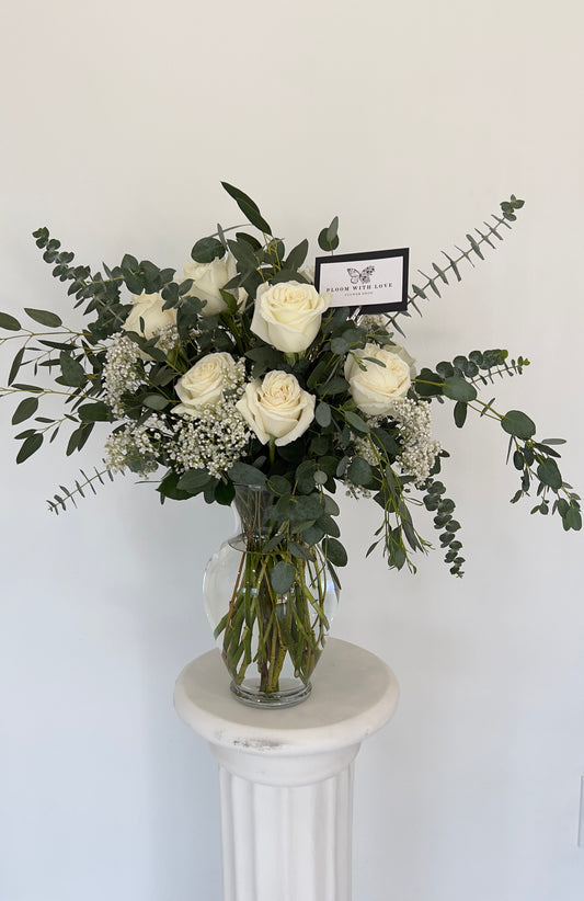 Sympathy Vase Arrangement